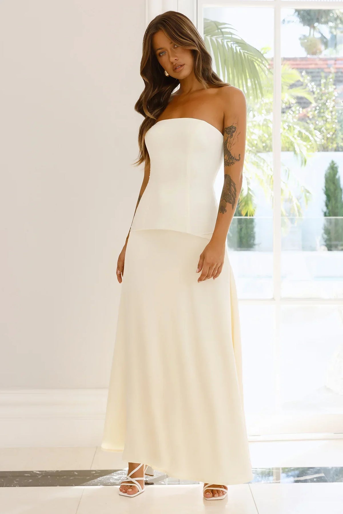 Daydream Darling Strapless Maxi Dress