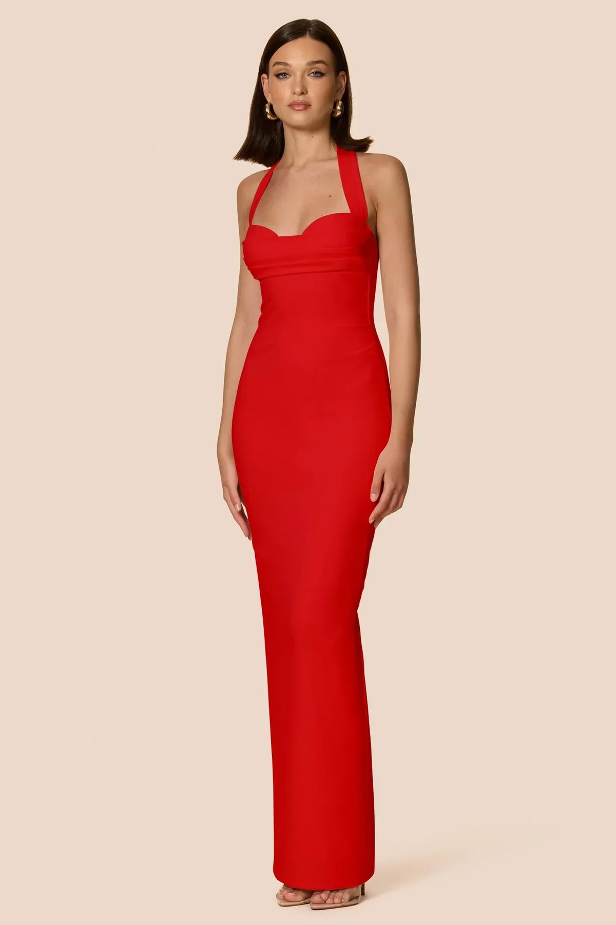 Nookie Lottie Gown - Cherry