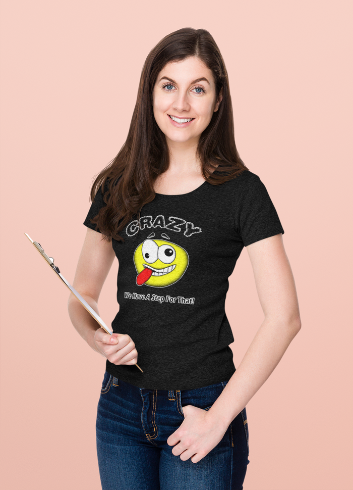 ldTs- Crazy Emoji Women's Tee