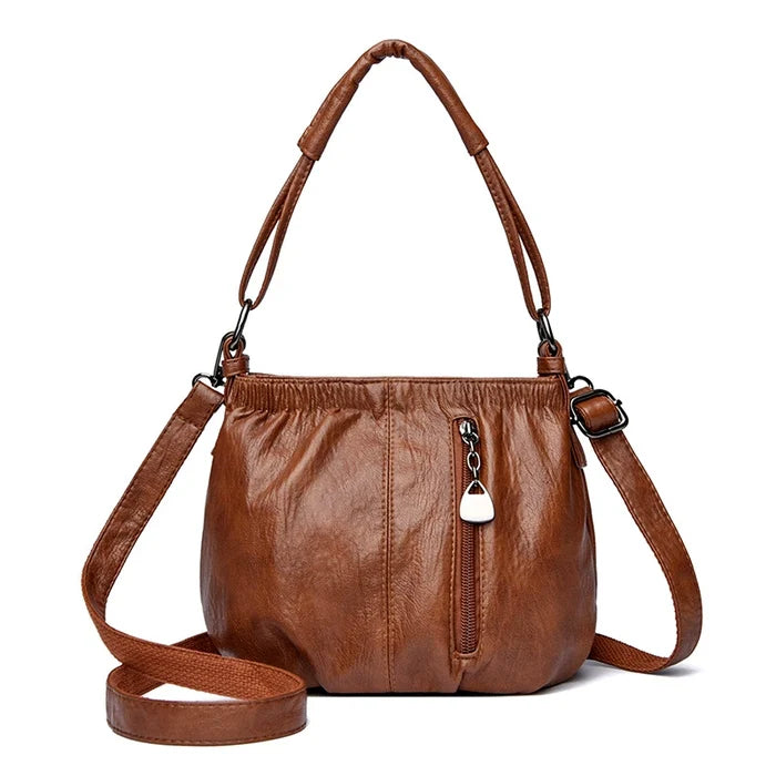 MB50744 Crossbody Leather Handbag