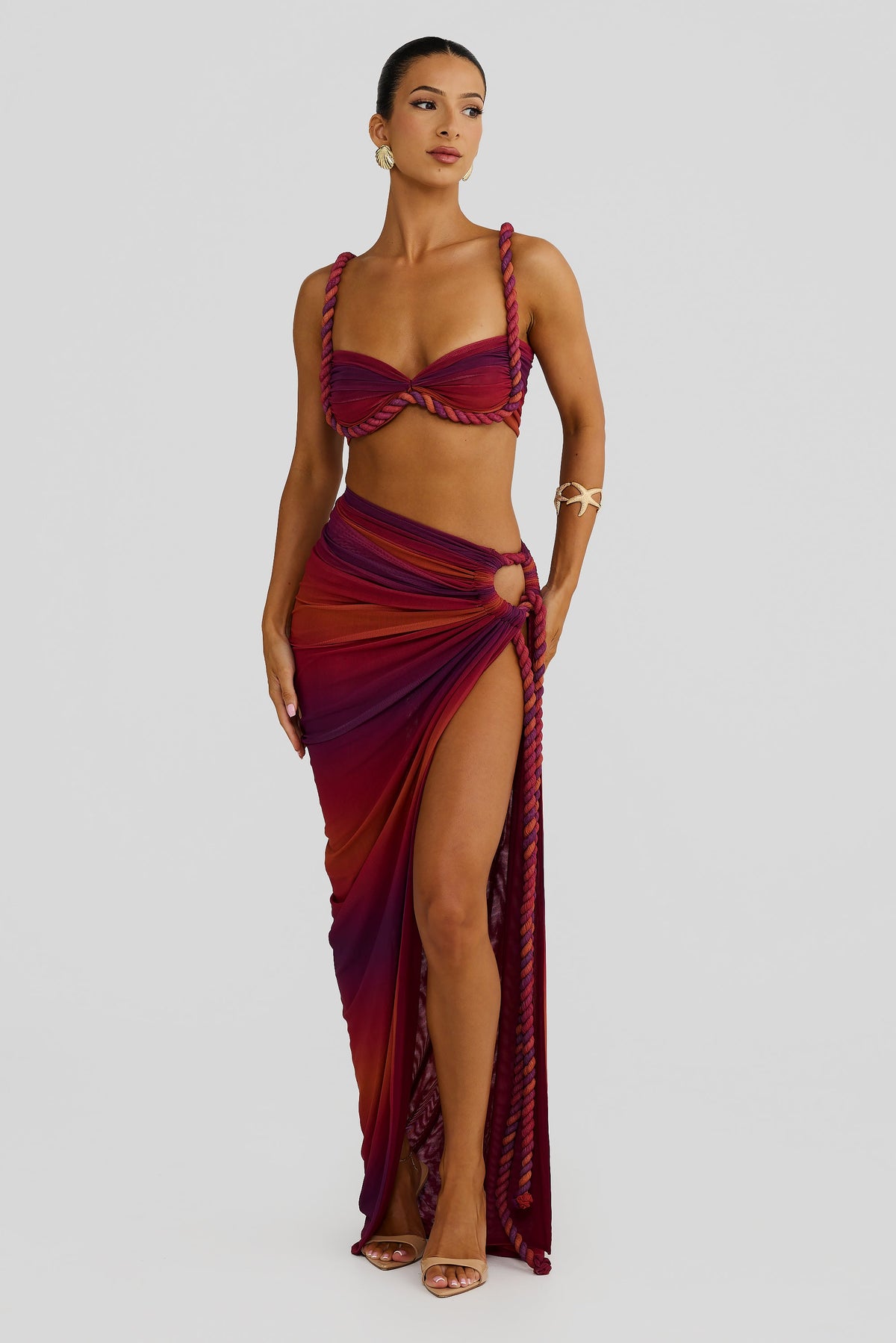 Ahria Top - Sunset Ombre
