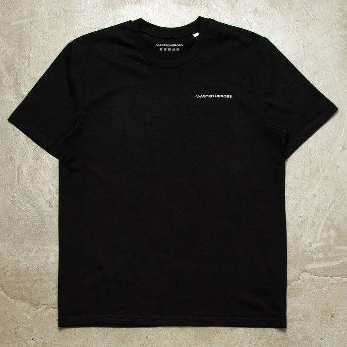 Smiley Es Vedrà Trip Back Print - Tshirt - Black