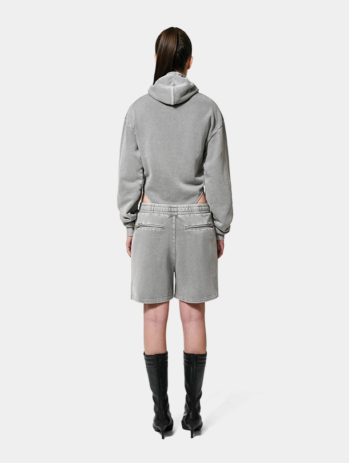SWEAT SHORTS FROST GREY