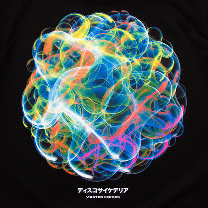 046 Disco Psychedelia - Tank Tshirt - Black