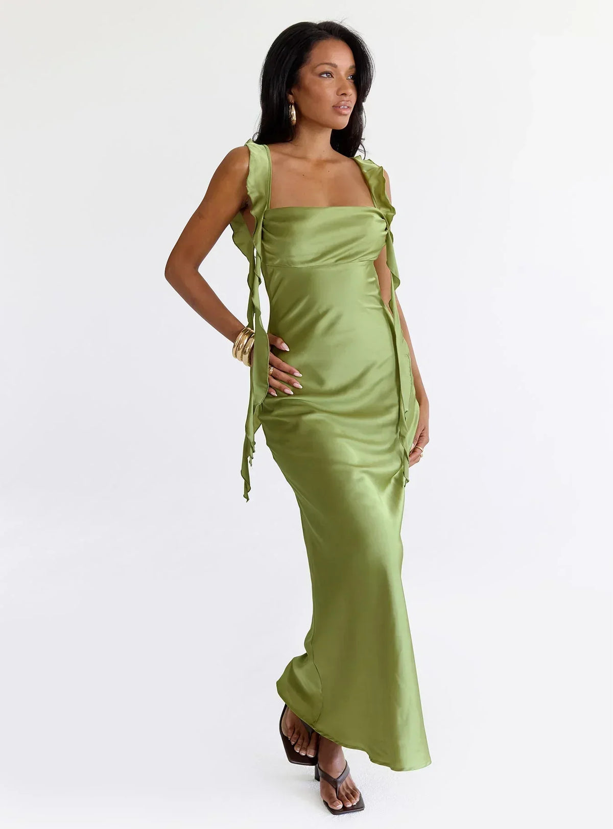 Lanai Maxi Dress Olive
