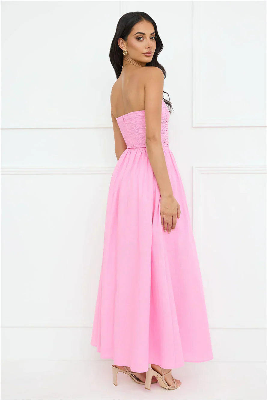 Luciana Strapless Maxi Dress