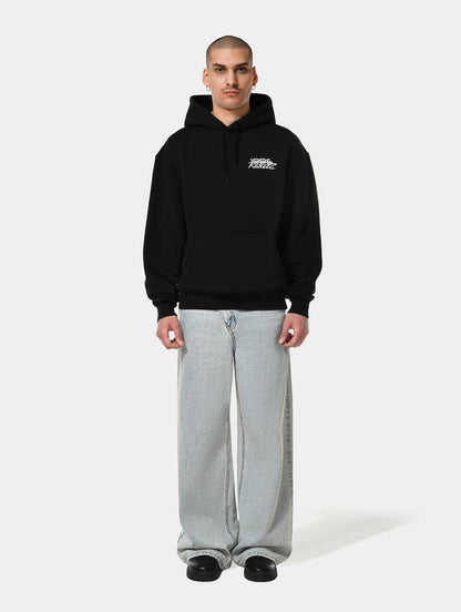 1886 X RAKETA ROCKET HOODIE - BLACK