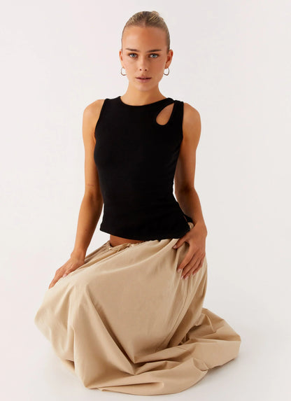Zayne Tank Top - Black