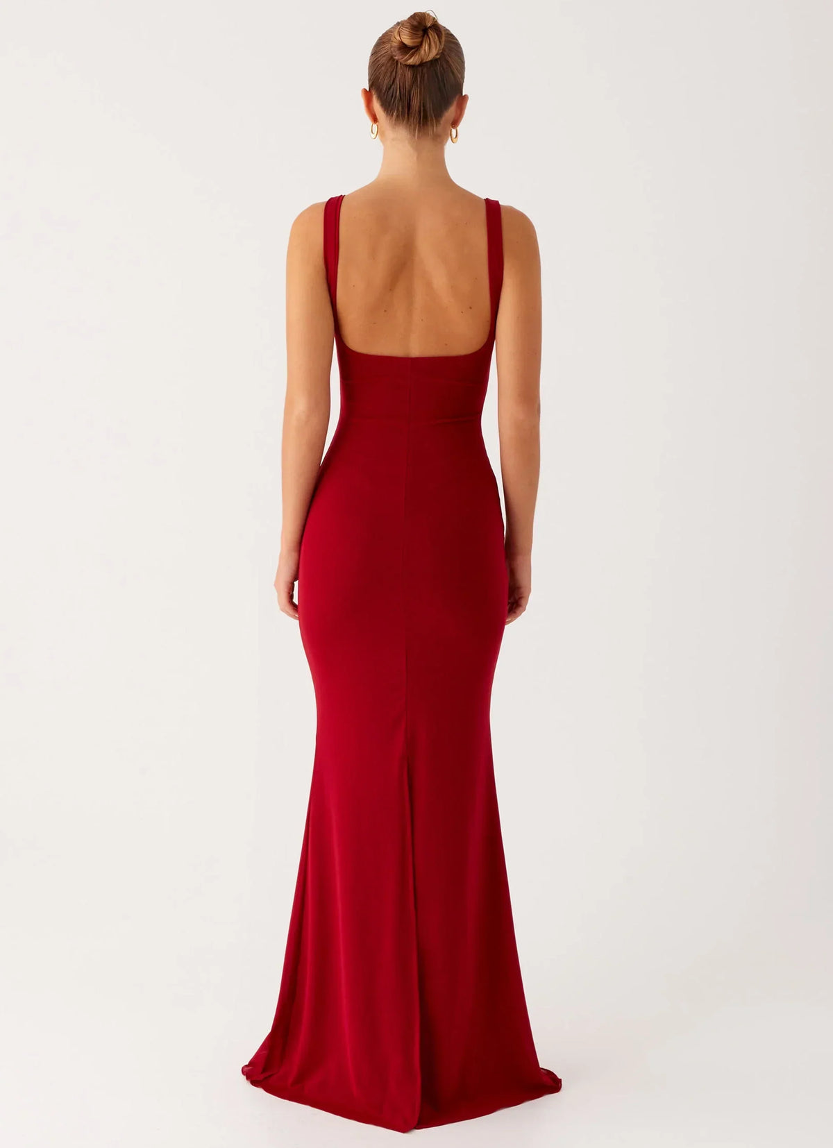 Safiya Maxi Dress - Maroon