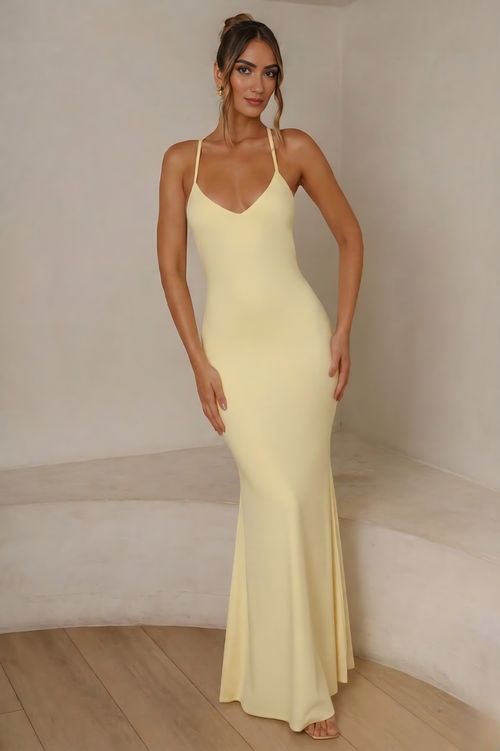 Mercer Dress - Butter Yellow (PREORDER)