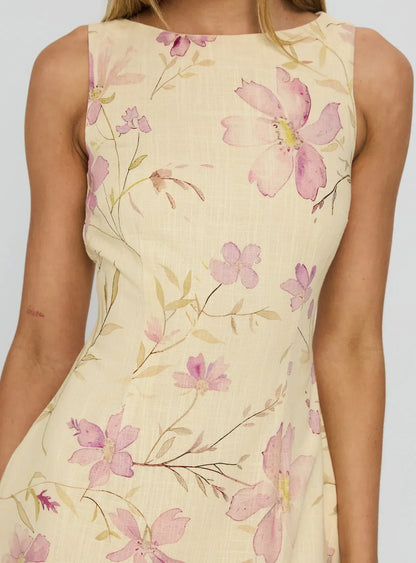 Alfalfa Mini Dress Floral Multi