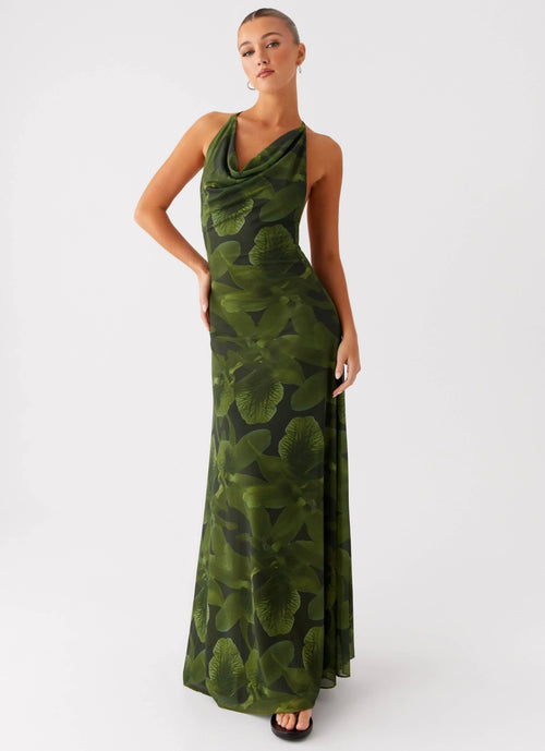 Dahliana Maxi Dress - Tropic Floral