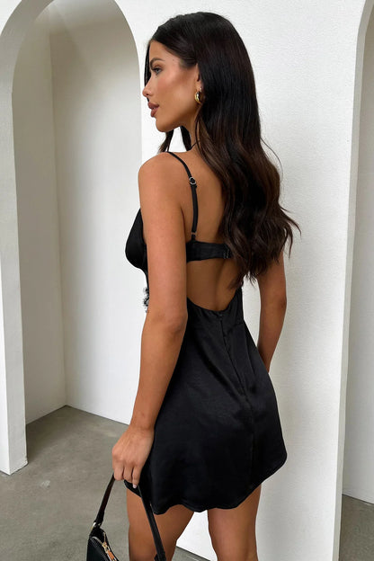 Jupiner Mini Dress - Black