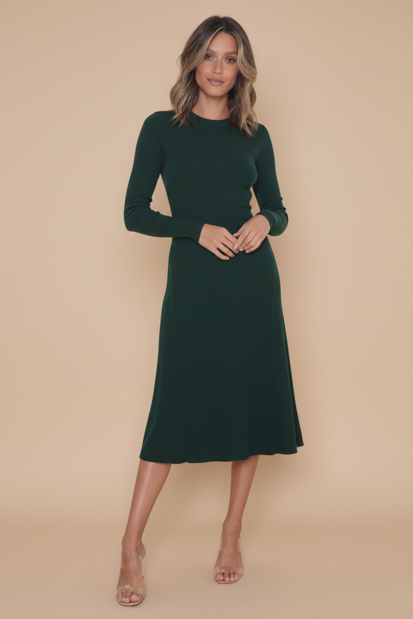 September Dress - Green