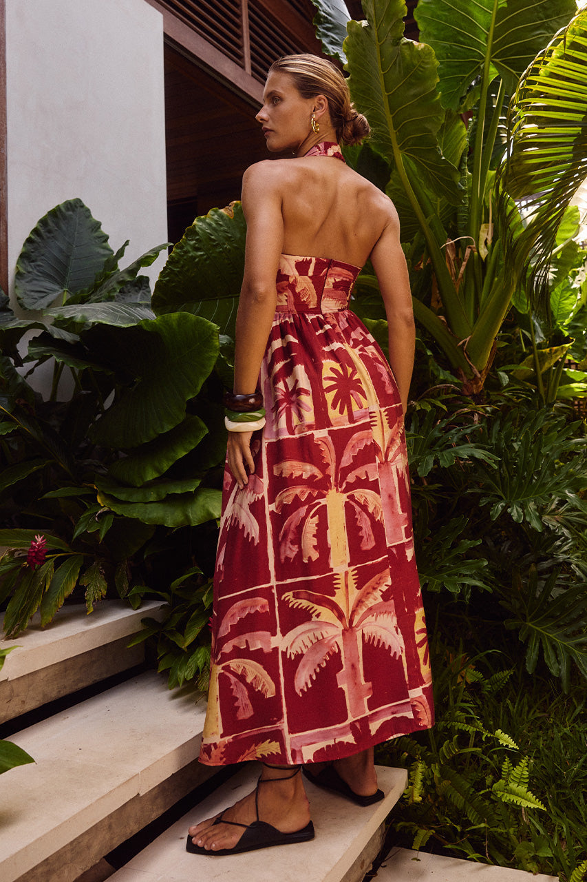 Arlo Midi Dress - Arlo Print