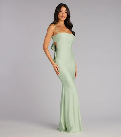 Sierra Tie-Back Mermaid Formal Dress