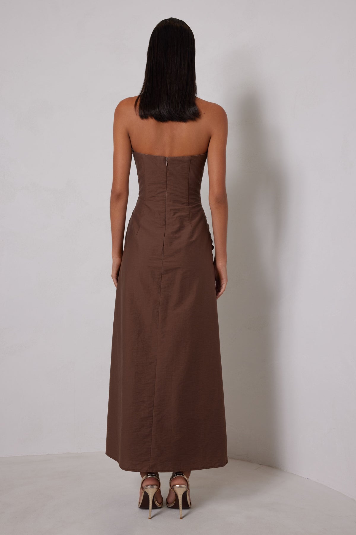 Briella Dress - Chocolate