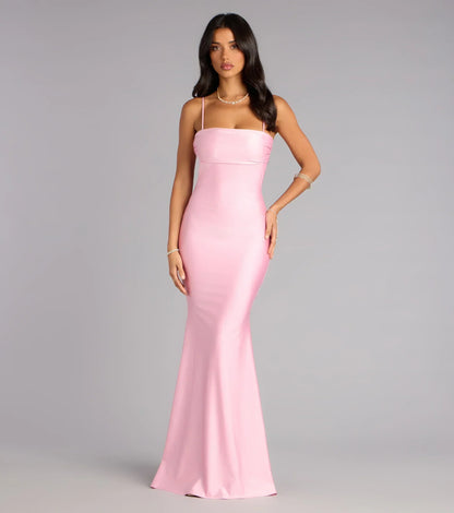Sierra Tie-Back Mermaid Formal Dress