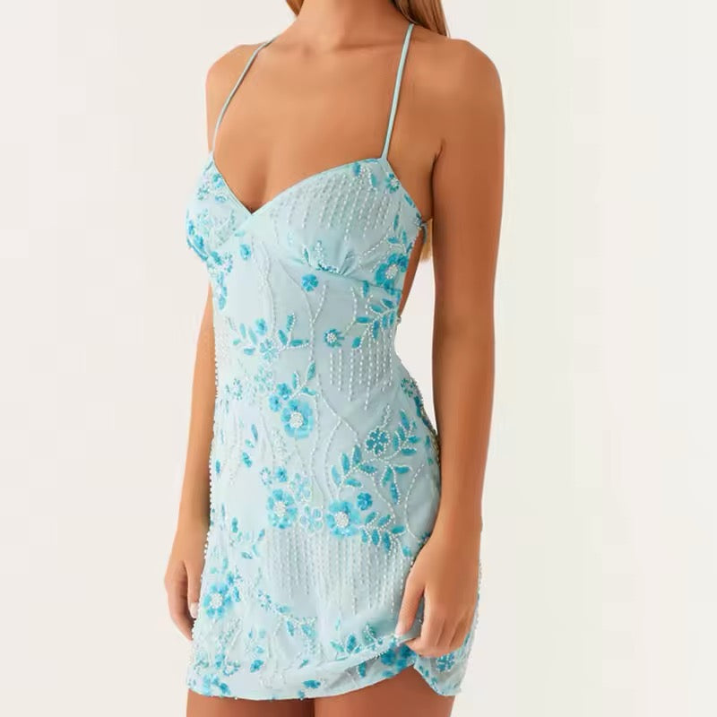 Bead Blast Barbie Dress