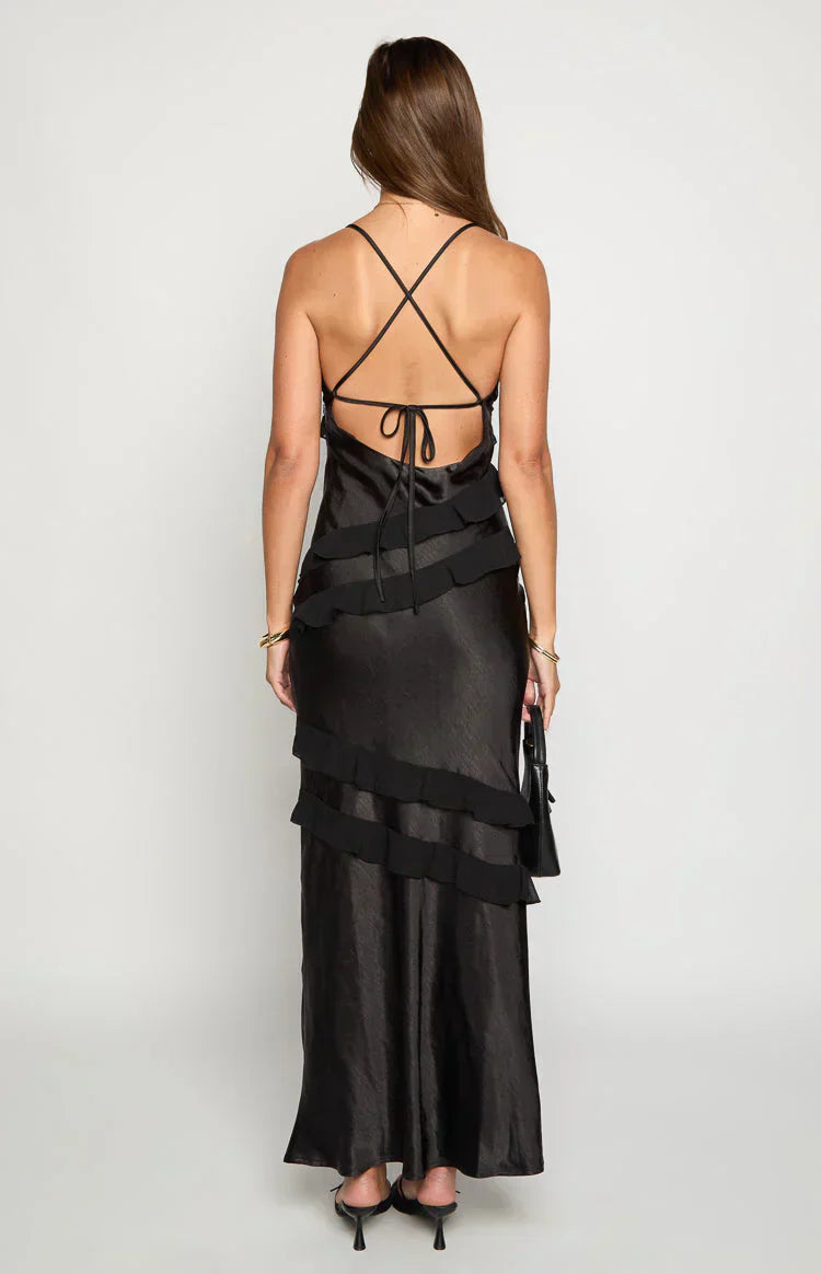 Inara Ruffle Maxi Dress