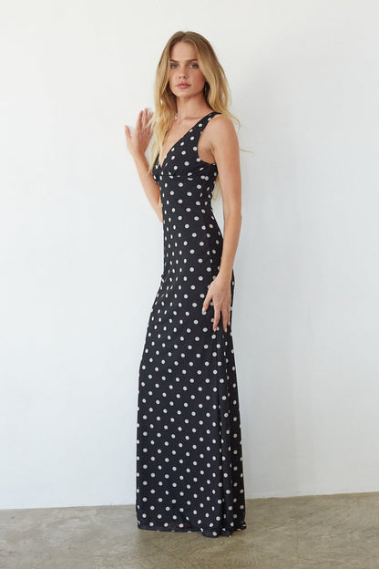 Lettie Mesh Maxi Dress