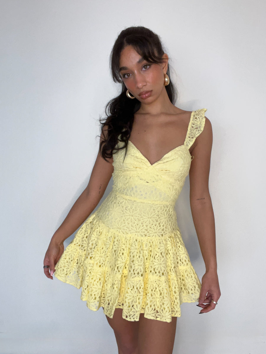 Liliana Lace Mini Dress