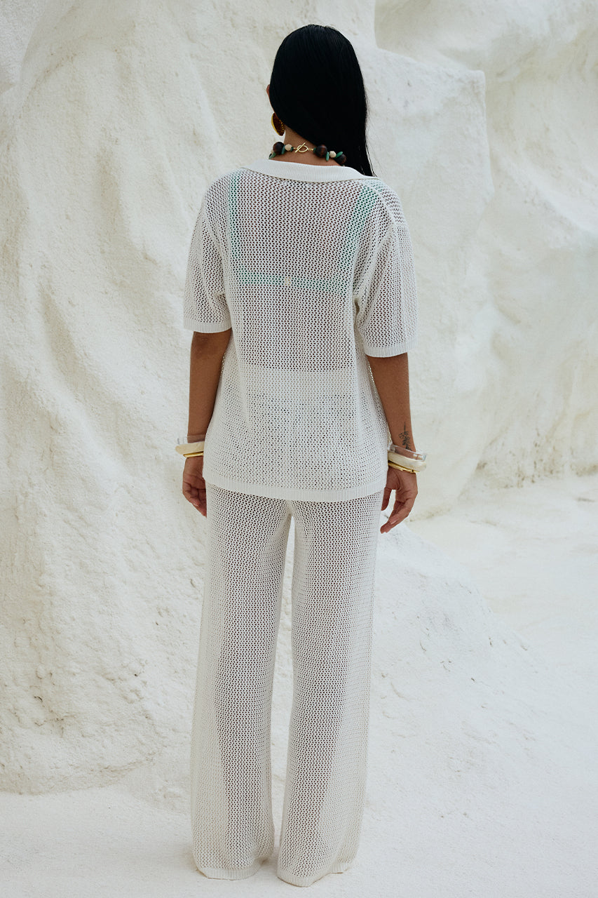 Myrah Pant - White