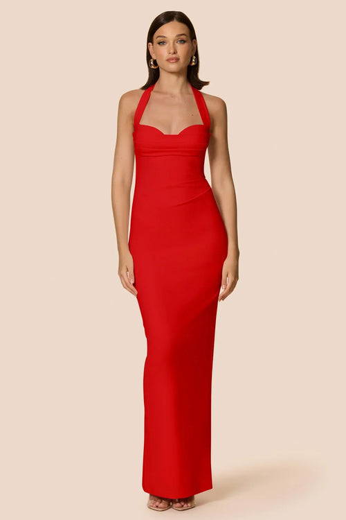 Nookie Lottie Gown - Cherry