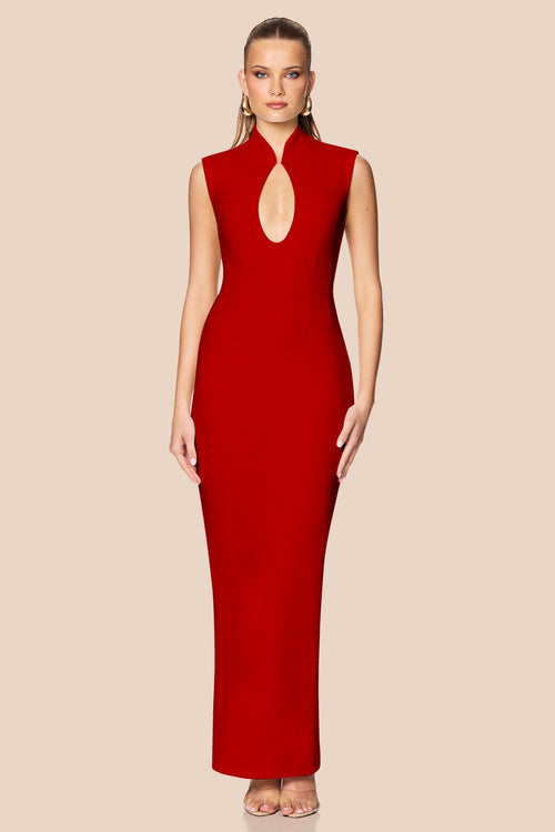 Nookie Gia Maxi Dress - Red