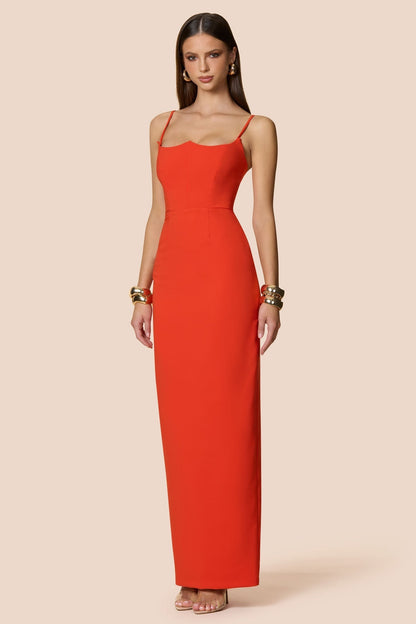 Nookie Aaliyah Maxi Dress - Tangerine