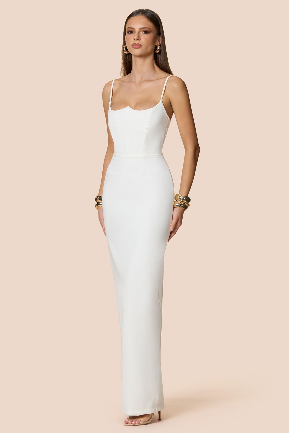 Nookie Aaliyah Maxi Dress - White