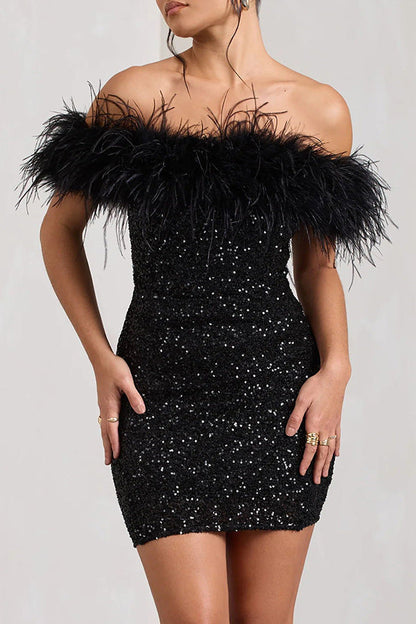 Mila - Sparkle Dream Mini Dress
