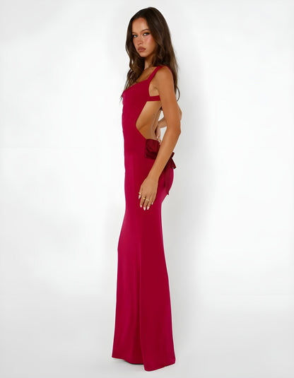 Livette - Backless Maxi Dress