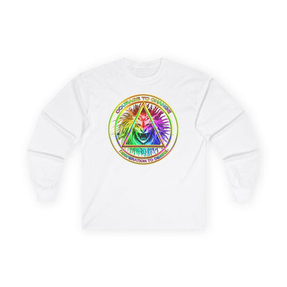 AA - Courage To Change Long Sleeve dtg Tee