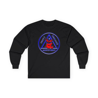 AA- Teddy On AA Symbol Long Sleeve dtg Tee