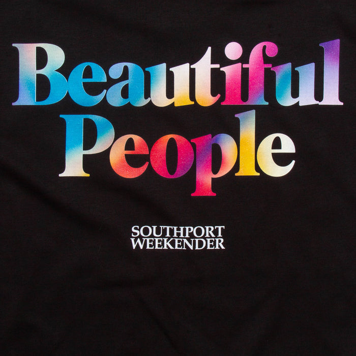 Beautiful People Back Print - Tshirt - Black