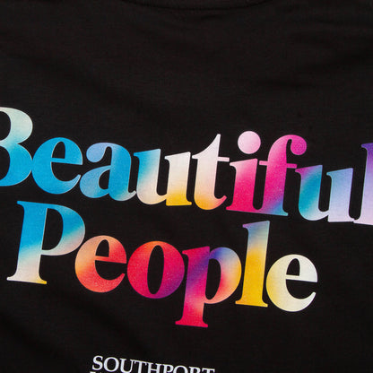 Beautiful People Back Print - Tshirt - Black