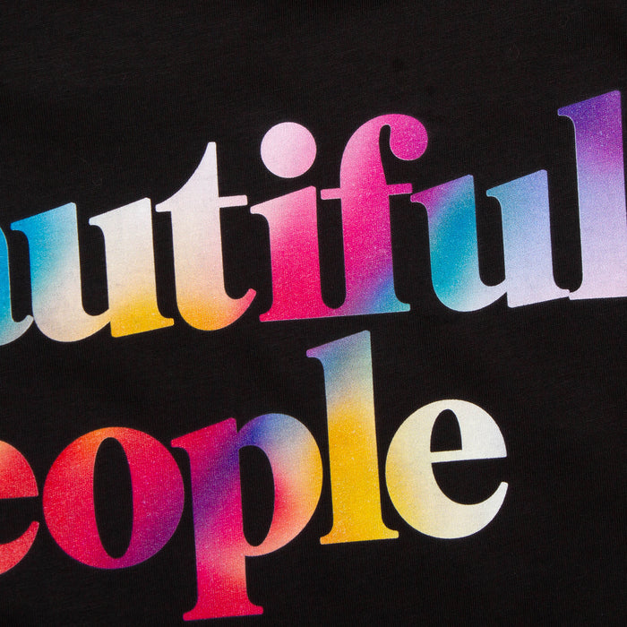 Beautiful People Back Print - Tshirt - Black