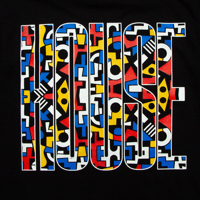 Bebop Higher House Back Print - Tshirt - Black