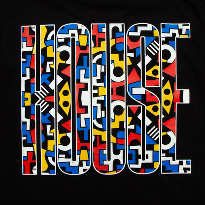 Bebop Higher House Back Print - Tshirt - Black