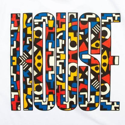 Bebop Higher House Back Print - Tshirt - White