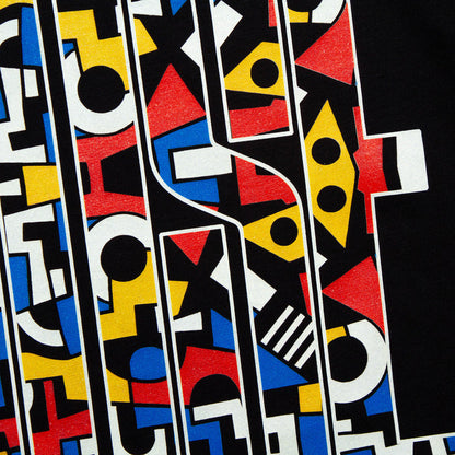 Bepop Higher House Back Print - Hood - Black