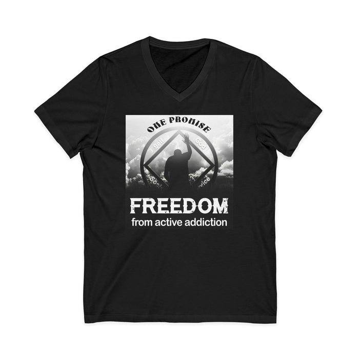 Blessed With Freedom dtg V-Neck Tee