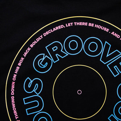 BP Continuous Groove Back Print - Tshirt - Black