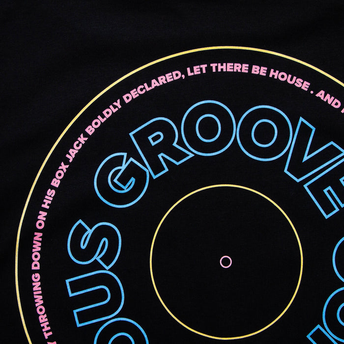 BP Continuous Groove Front Print - Tshirt - Black