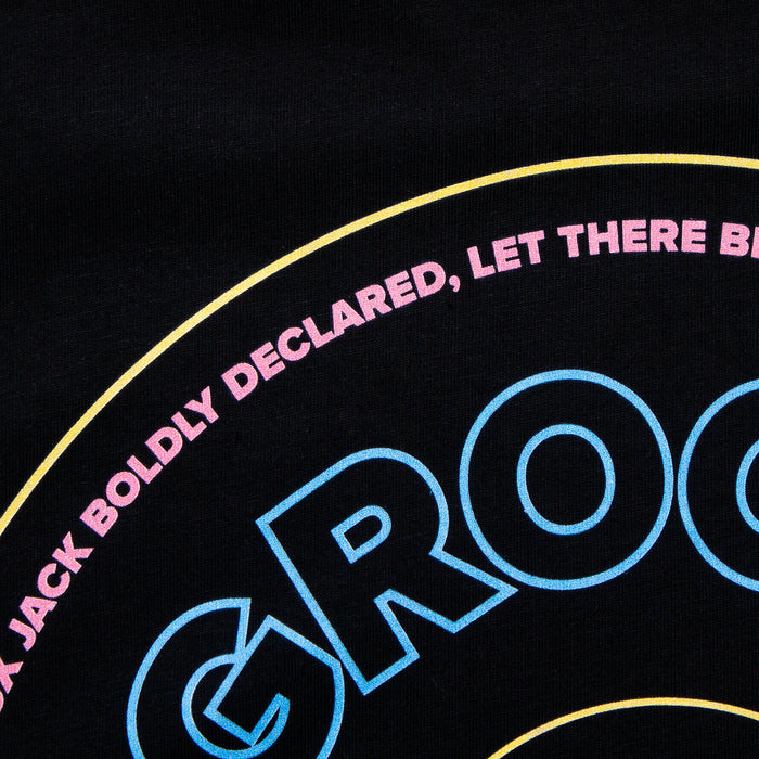 BP Continuous Groove Front Print - Tshirt - Black
