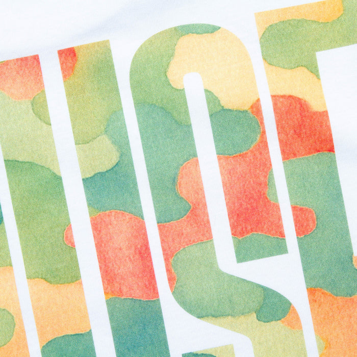 Camo Higher House Back Print - Tshirt - White
