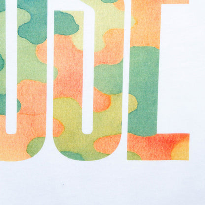 Camo Higher House Front Print - Tshirt - White