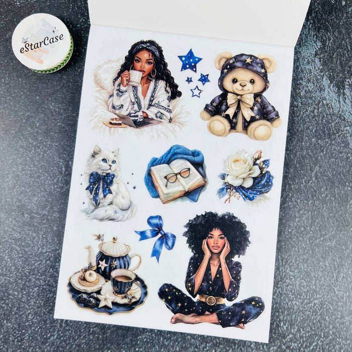 Charm Moment Sticker Book