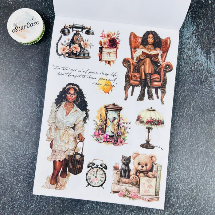 Charm Moment Sticker Book